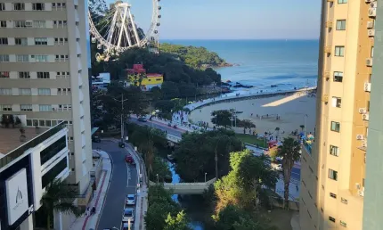 Skyline tower,fg novo, apartamento garden(diferenciado) frente roda gigante..