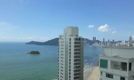 Vision tower, fg novo na quadra dom mar, com 4 suítes, no centro - balneário camboriú - sc