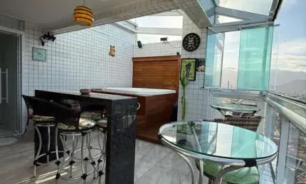 Apartamentos no Litoral para locação em Praia Grande no bairro Vila Caiçara