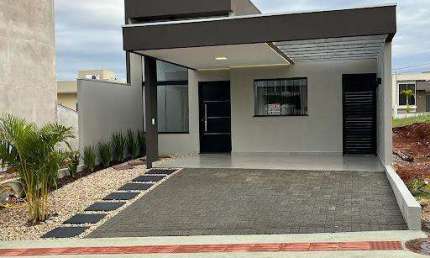 Casa em Condomínio para Venda em Londrina, Heimtal, 3 dormitórios, 1 suíte, 2 banheiros, 2 vagas