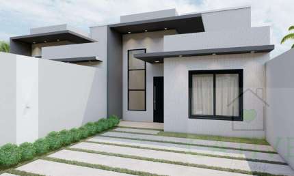 Casa para Venda em Cascavel, Jardim Veredas, 3 dormitórios, 1 suíte, 2 banheiros, 2 vagas