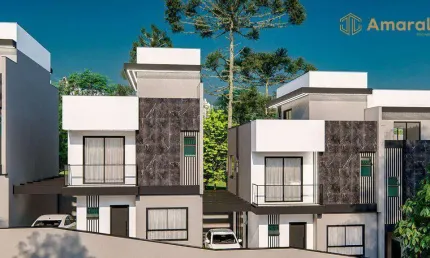 Casa em condomínio fechado com 3 quartos à venda na Rua Deputado Nilson Ribas, 577, Seminário, Curitiba