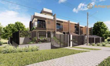 Sobrado com 3 dormitórios à venda, 194 m² por R$ 1.472.000,00 - Ahú - Curitiba/PR
