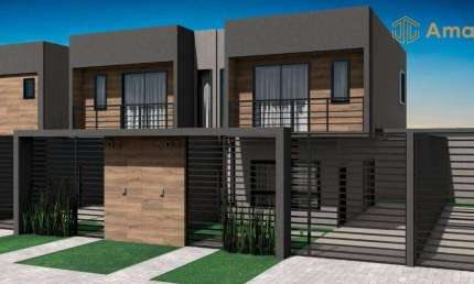 Sobrado com 3 dormitórios / 1 suite à venda, 123 m² por R$ 795.000 - Novo Mundo - Curitiba/PR