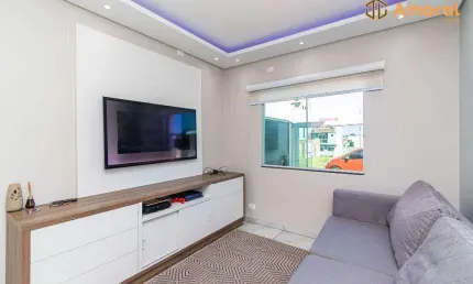 Casa com 3 dormitórios para alugar, 70 m² por r$ 4.100,81/mês - campo de santana - curitiba/pr