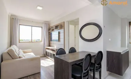 Apartamento com 1 dormitório para alugar, 40 m² por r$ 3.055,16/mês - portão - curitiba/pr