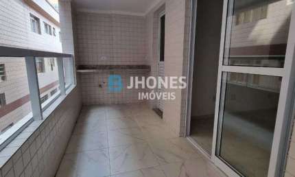 Apartamento com 2 dorms, Caiçara, Praia Grande - R$ 360 mil, Cod: BJ0023