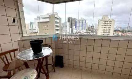Apartamento com 1 quarto, Guilhermina, Praia Grande - R$ 365 mil, Cod: BJ1867