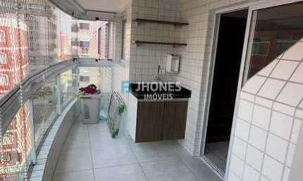 Apartamento com 2 quartos, Tupi, Praia Grande - R$ 490 mil, Cod: BJ1907