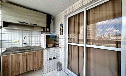 Apartamento com 2 quartos, Guilhermina, Praia Grande - R$ 470 mil, Cod: BJ1944