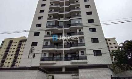 Apartamento com 2 quartos, Guilhermina, Praia Grande - R$ 420 mil, Cod: BJ2159
