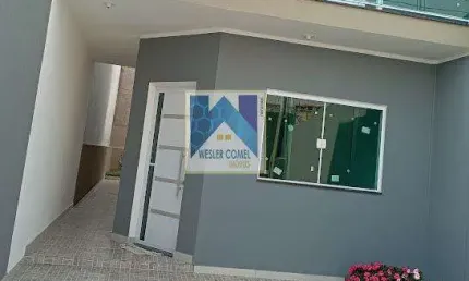 Sobrado novo para venda,3 dormitórios c/1 suíte, 2 vagas de garagem, com 117m² construido para seu conforto