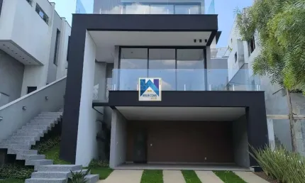 Sobrado de luxo para venda, residencial fazenda rodeio no bairro fazenda rodeio