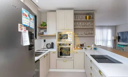 APARTAMENTO  MOBILIADO NA BARRA SUL  DE BALNEÁRIO CAMBORIÚ -SC, COM 3 SUÍTES, 2 VAGAS DE GARAGEM , CHURRASQUEIRA CARVÃO E ÁREA DE LAZER COMPLETA.