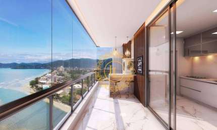 Apartamento com VISTA MAR e 4 suítes à venda, Meia Praia - Itapema/SC