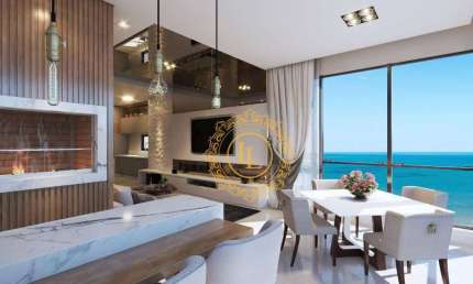Apartamento com VISTA MAR e 4 Suítes à venda, Meia Praia - Itapema/SC