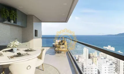 Apartamento com VISTA MAR e 3 Suítes à venda, 135 m² - Meia Praia - Itapema/SC