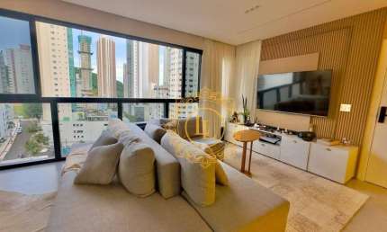APARTAMENTO PRÓXIMO A RODA GIGANTE DE BALNEÁRIO CAMBORIÚ -SC 04 SUÍTES 02 VAGAS 136M2 PRIVATIVOS , LAZER COMPLETO