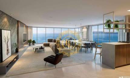 Cobertura Duplex com vista mar e 4 Suítes à venda, 320 m² no Centro - Itapema/SC