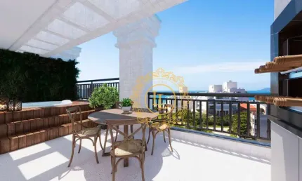 Belíssimo Apartamento Duplex com 2 Suítes à venda, 108 m² em Mariscal - Bombinhas/SC