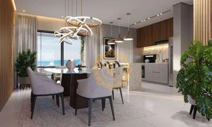 Apartamento com VISTA MAR e 3 Suítes à venda, 132 m² no Centro - Itapema/SC