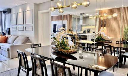 belíssimo apartamento com localização 2 suítes e 2 demi - suíte com 3 vagas de garagem e lazer completo