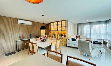 LINDO APARTAMENTO DECORADO PADRÃO FG 3 SUÍTES 2 VAGAS