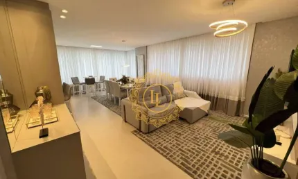 Apartamento finamente mobiliado com 4 dormitórios à venda, 134 m² - Meia Praia - Itapema/SC