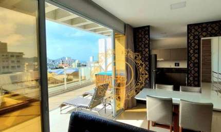 Cobertura Duplex com vista mar e 3 suítes à venda, Mariscal - Bombinhas/SC