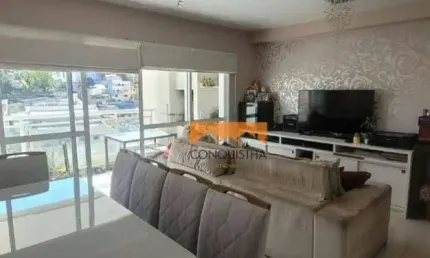 Apartamento com 3 dormitórios à venda, 92 m² por R$ 770.000,00 - Baeta Neves - São Bernardo do Campo/SP