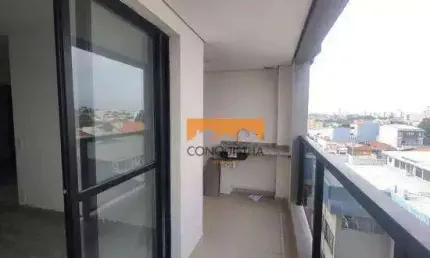 Apartamento com 2 dormitórios para alugar, 57 m² por R$ 3.290,91/mês - Campestre - Santo André/SP