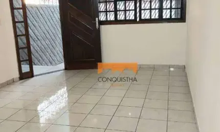 Sobrado com 3 dormitórios à venda, 169 m² por R$ 689.000,00 - Vila Valparaíso - Santo André/SP