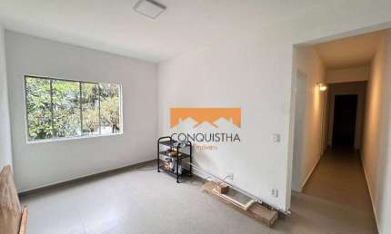 Apartamento com 2 dormitórios para alugar, 60 m² por R$ 2.360,00/mês - Vila Valparaíso - Santo André/SP