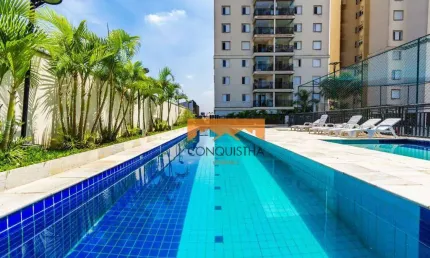 Apartamento com 3 dormitórios à venda, 70 m² por R$ 617.000,00 - Rudge Ramos - São Bernardo do Campo/SP