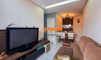 Apartamento com 3 dormitórios à venda, 80 m² por R$ 440.000,00 - Vila Anita - São Bernardo do Campo/SP