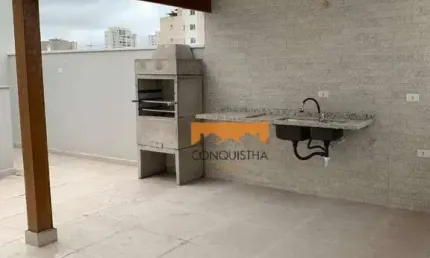 Cobertura com 2 dormitórios à venda, 105 m² por R$ 590.000,00 - Santa Maria - Santo André/SP
