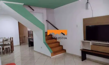 Sobrado com 3 dormitórios, 169 m² - venda por R$ 795.000,00 ou aluguel por R$ 4.500,00/mês - Vila Caminho do Mar - São Bernardo do Campo/SP