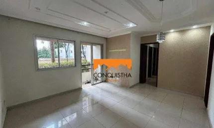 Apartamento com 3 dormitórios à venda, 69 m² por R$ 466.400 - Planalto - São Bernardo do Campo/SP