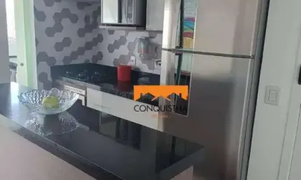 Apartamento com 2 dormitórios e 2 vagas  à venda, 52 m² por R$ 372.000 - Santa Terezinha - São Bernardo do Campo/SP