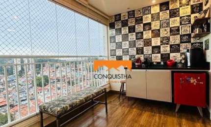 Apartamento com 2 dormitórios e 2 vagas de garagemà venda, 62 m² por R$ 660.000 - Jardim Paramount - São Bernardo do Campo/SP