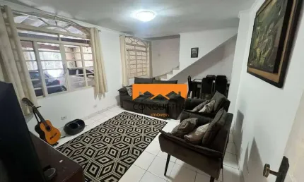 Sobrado com 3 dormitórios à venda, 160 m² por R$ 550.000,00 - Planalto - São Bernardo do Campo/SP
