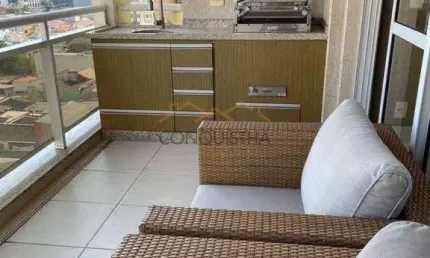 Apartamento com 3 dormitórios para alugar, 128 m² por R$ 6.500,00/ano - Centro - Santo André/SP
