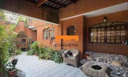 Sobrado com 3 dormitórios à venda, 152 m² - Jardim Hollywood - São Bernardo do Campo/SP