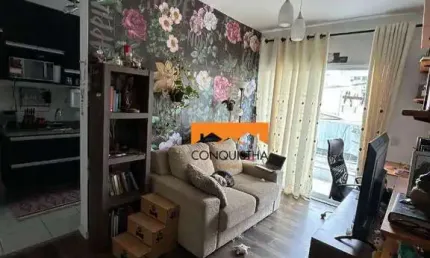 Apartamento com 2 dormitórios, 58 m² - venda por R$ 455.000,00 ou aluguel por R$ 2.999,00/mês - Rudge Ramos - São Bernardo do Campo/SP