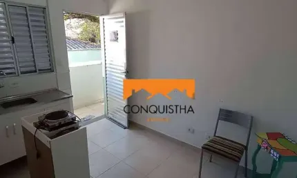 Kitnet com 1 dormitório para alugar, 13 m² por R$ 900,00/ano - Jardim Hollywood - São Bernardo do Campo/SP