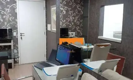 Studio com 1 dormitório à venda, 44 m² por r$ 375.000,00 - casa branca - santo andré/sp