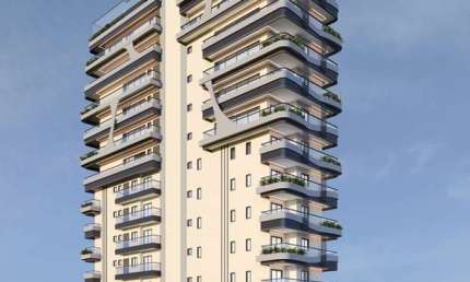 1 DORM SENDO SUÍTE - PISCINA BORDA INFINITA GUILHERMINA, PRAIA GRANDE