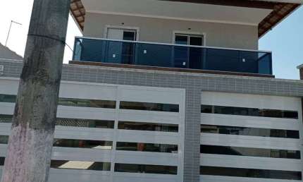 Casa em condomínio fechado com 2 quartos à venda na Vila Mirim, Praia Grande 