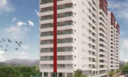 Apartamento com 2 quartos à venda na Vila Caiçara, Praia Grande 
