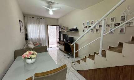 Sobrado de condômino na Vila Guilhermina Praia Grande